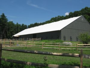VP 80 x 204 Riding Arena Fabric Structure