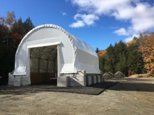 CC Series 32 x 32 Salt and Sand Fabric Structure