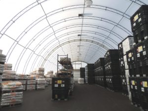 CC Series 40 x 80 Commercial Storage Fabric Structure
