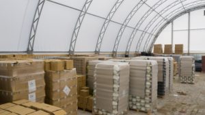 CC Series 52 x 100 Storage & Warehousing Fabric Structure
