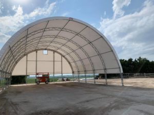CC Series 52 x 60 Agriculture Storage Fabric Structure