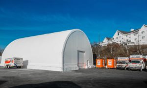 CC Series 52 x 70 Commercial Storage Fabric Structure
