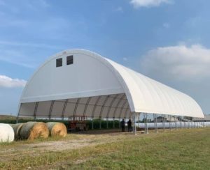 CC Series 62 x 140 Agriculture Storage Fabric Structure