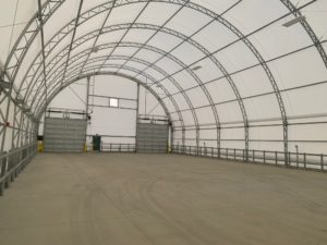 CC Series 62 x 160 Storage and Warehousing Fabric Structure