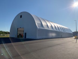 CC Series 62 x 196 Storage and Warehousing Fabric Structure