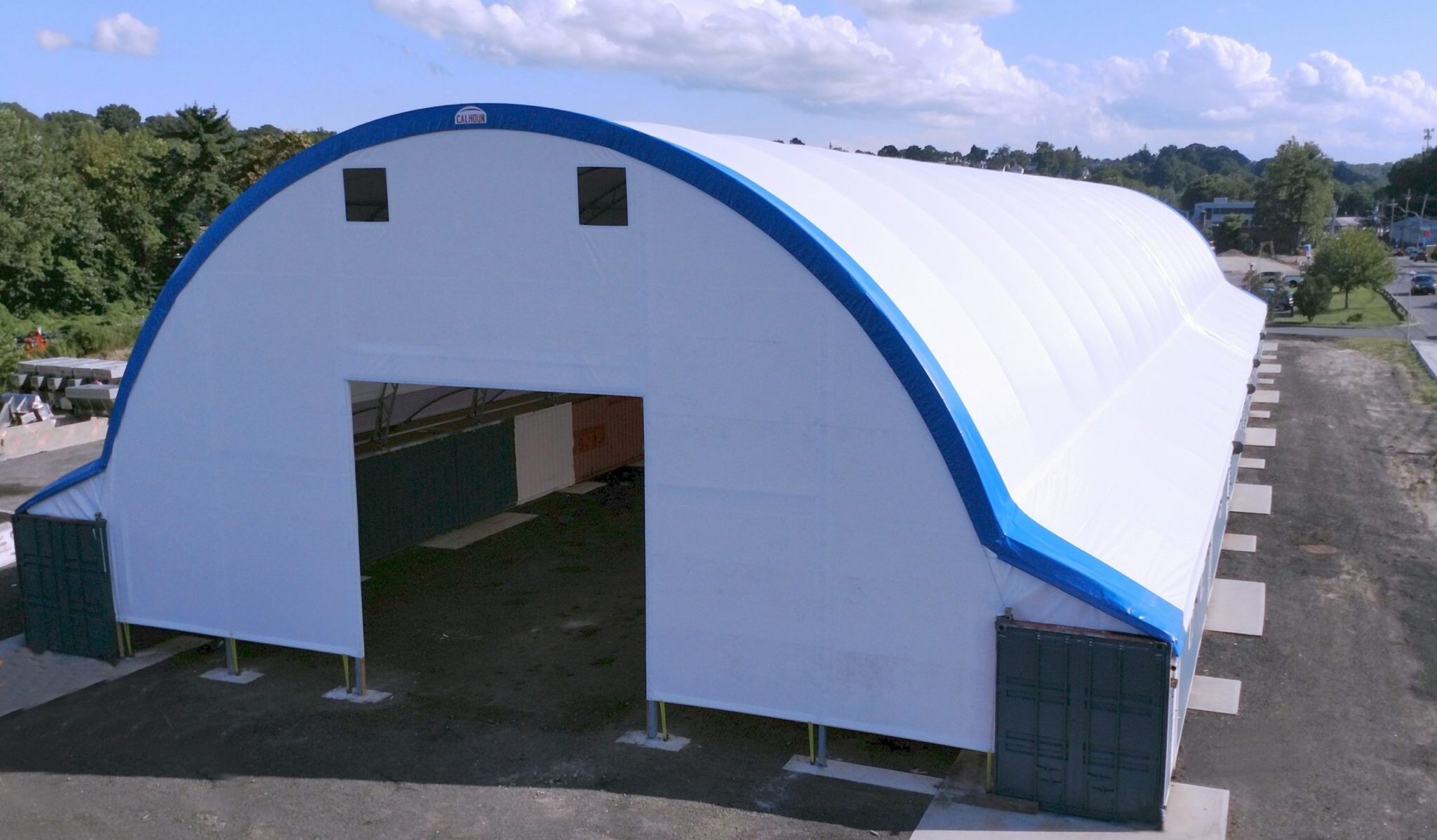 Fabric Structures: Your Solution to Logistics Headaches
