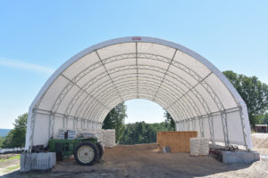 CC Series 52 x 70 Agriculture Storage Fabric Structure