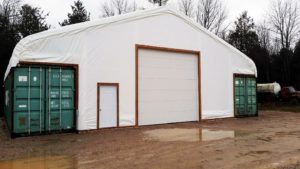 CL Series 50 x 40 Storage and Warehousing Fabric Structure