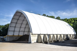 HT 60 x 72 Salt and Sand Fabric Structure