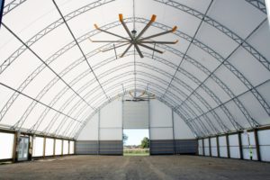 HT Series 65 x 100 Agriculture Storage Fabric Structure