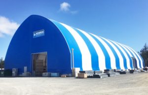 HT Series 72 x 204 Commercial Storage Fabric Structure