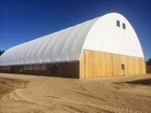 HT Series 82 x 160 Riding Arena Fabric Structure
