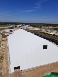 VP Series 180 x 288 Salt and Sand Fabric Structure