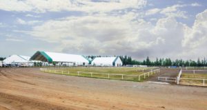 VP Series 100 x 140 Riding Arena Fabric Structure