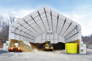 VP Series 60 x 100 Salt and Sand Fabric Structure