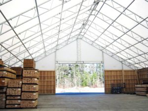 VP Series 80 x 108 Commercial Storage Fabric Structure