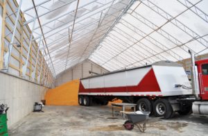 VP Series 80 x 204 Agriculture Storage Fabric Structure