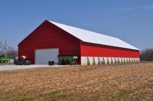 VP Series 80 x 204 Agriculture Storage Fabric Structure