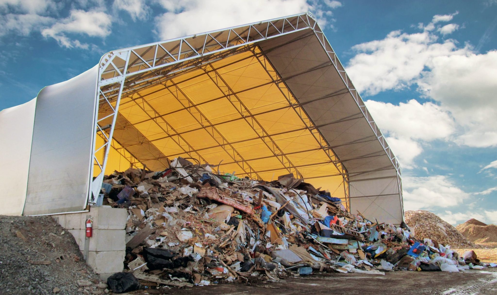 Why Fabric Buildings are Critical in the Waste and Recycling Industry