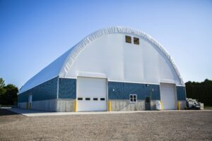 CC Series Fabric Structure on Concrete for Commercial Storage