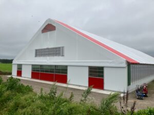 VP Series Fabric Structure on Concrete for Agriculture Livestock