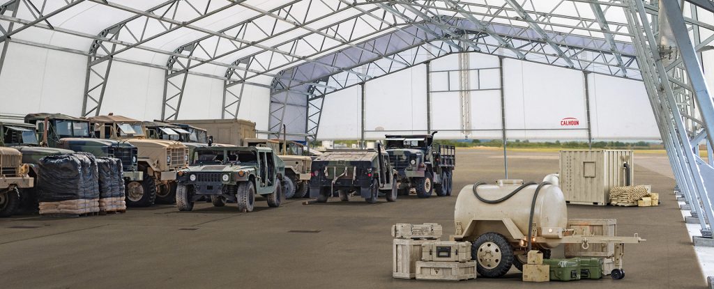 The Tactical Advantages of Fabric Structures for Military Use