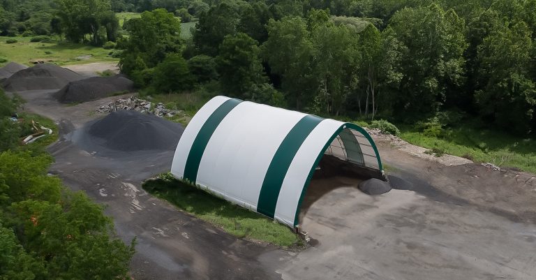 Sand and Salt Storage Buildings | Fabric Covered Structures