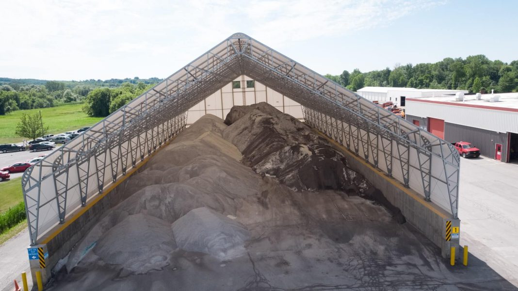 Sand and Salt Storage Buildings | Fabric Covered Structures