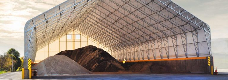 Sand and Salt Storage Buildings | Fabric Covered Structures